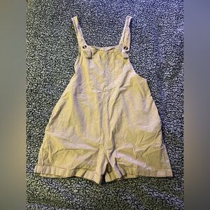 Source Unknown Tan Jumpsuit